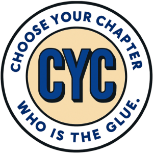 CYC logo for Choose Your Chapter – personal development & storytelling