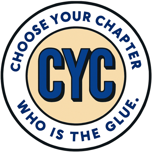 CYC logo for Choose Your Chapter – personal development & storytelling