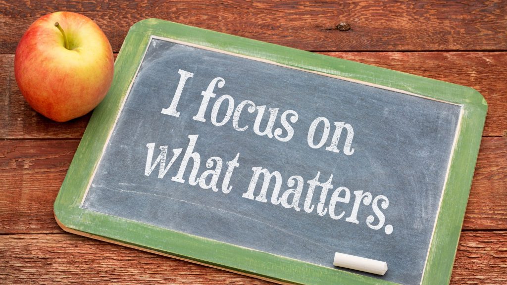 focus-on-what-matters