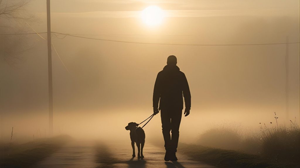 image-focus-on-a-man-with-a-dog